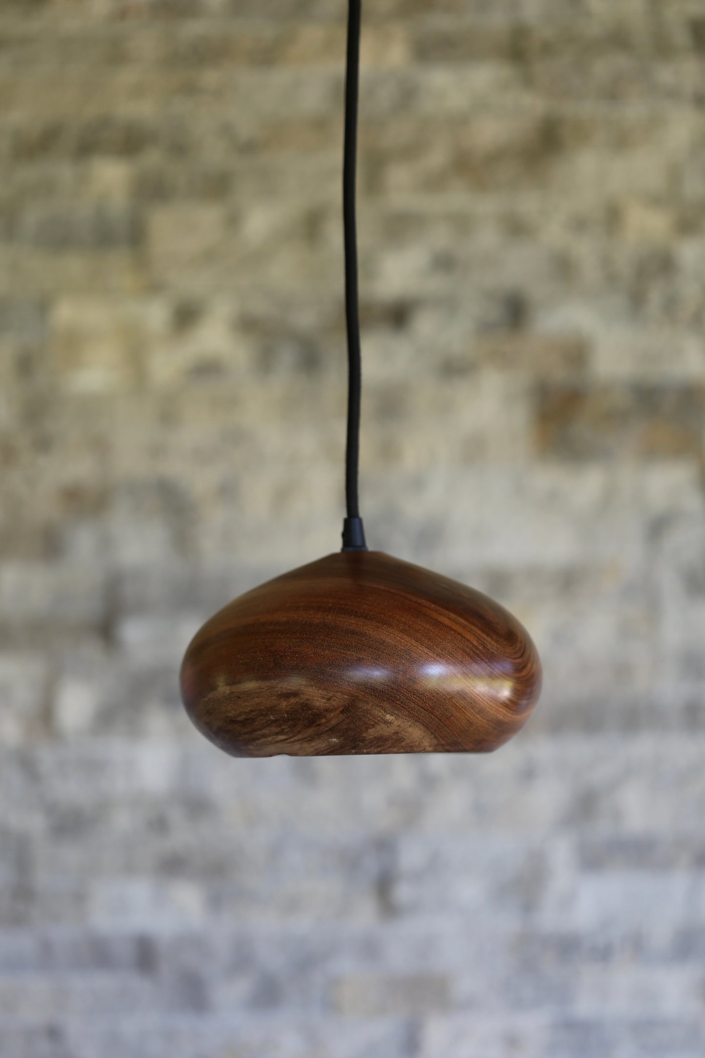 Black Acacia Pendant Light