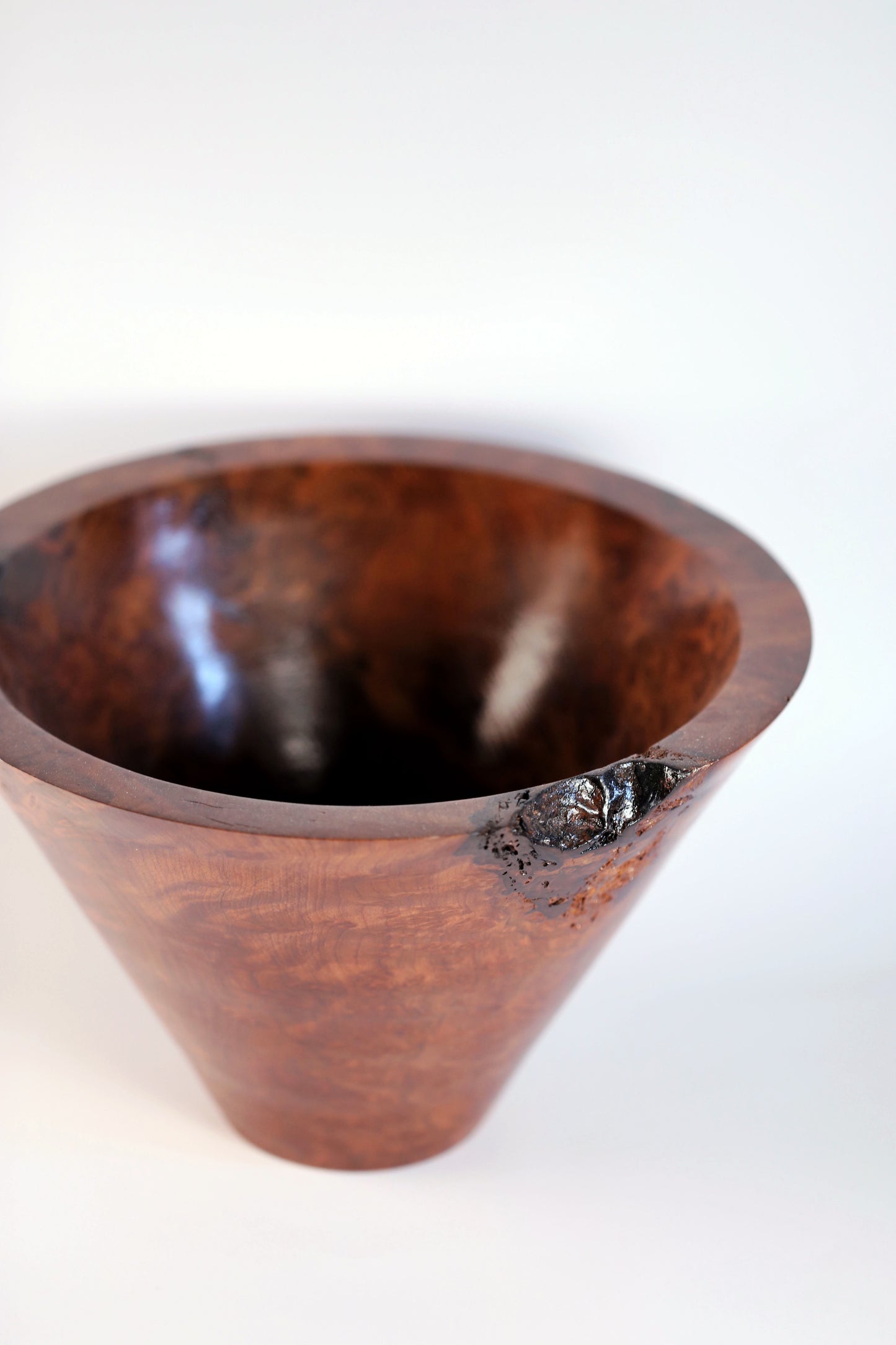 Live Edge Redwood Burl Bowl