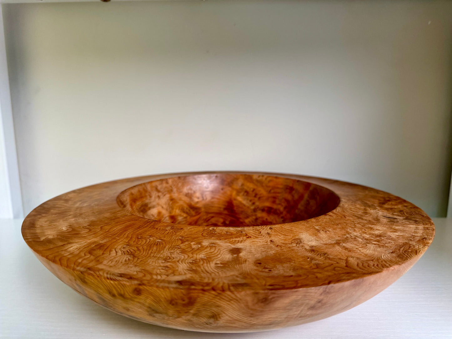 Redwood Burl Wide Rim Bowl