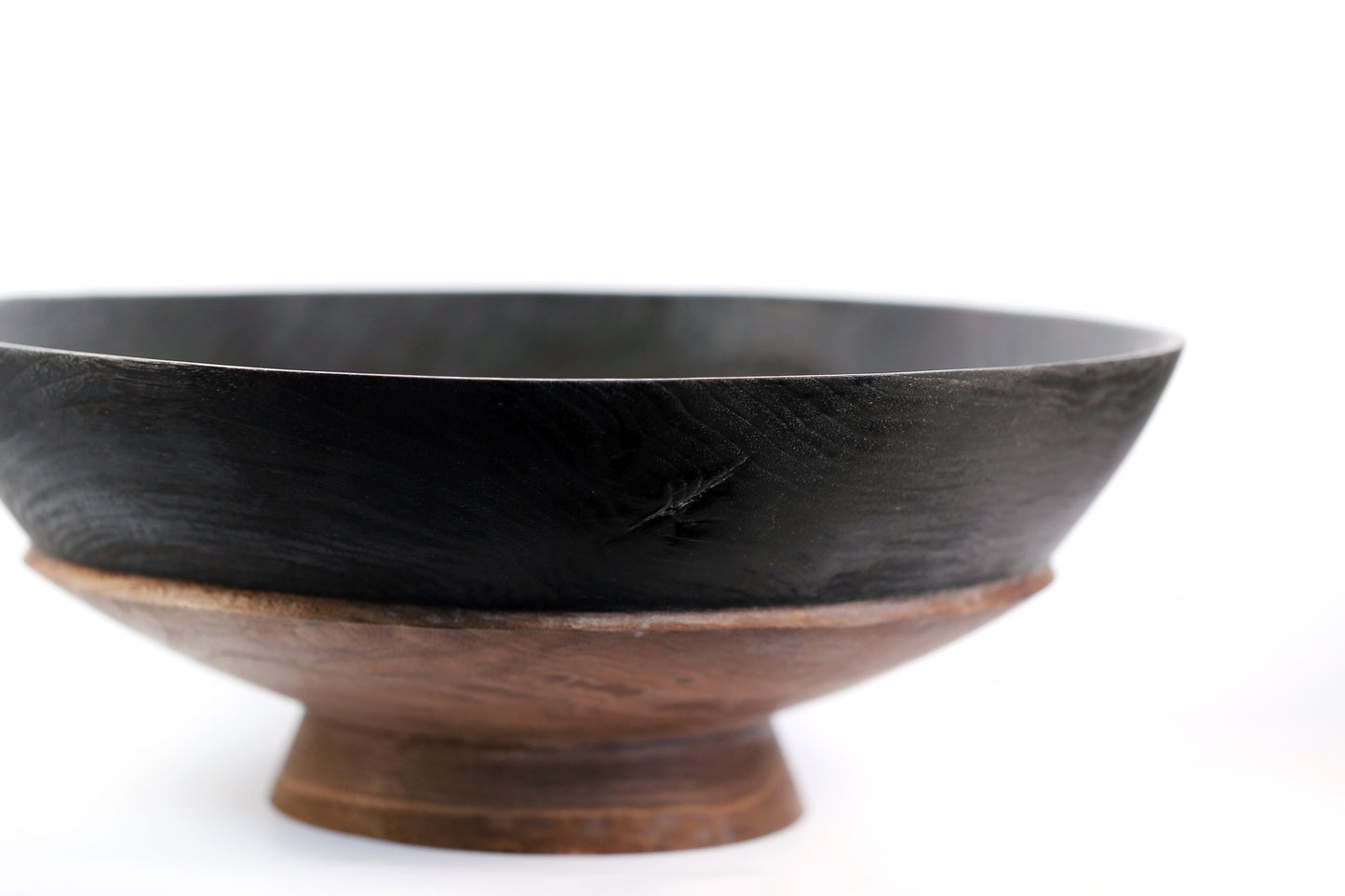 XL Charred Black Walnut Vessel
