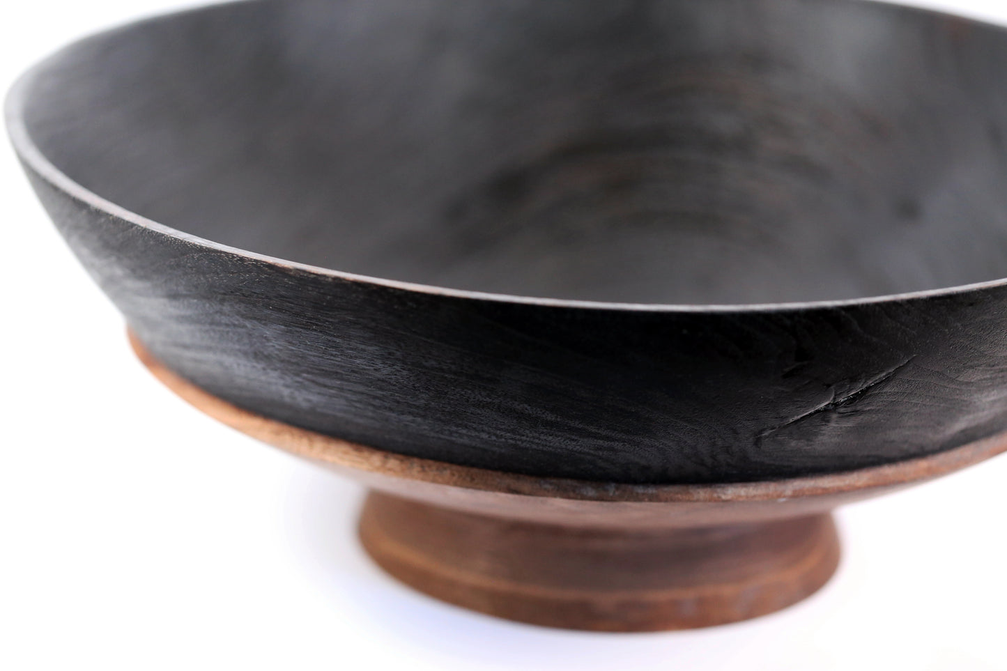 XL Charred Black Walnut Vessel