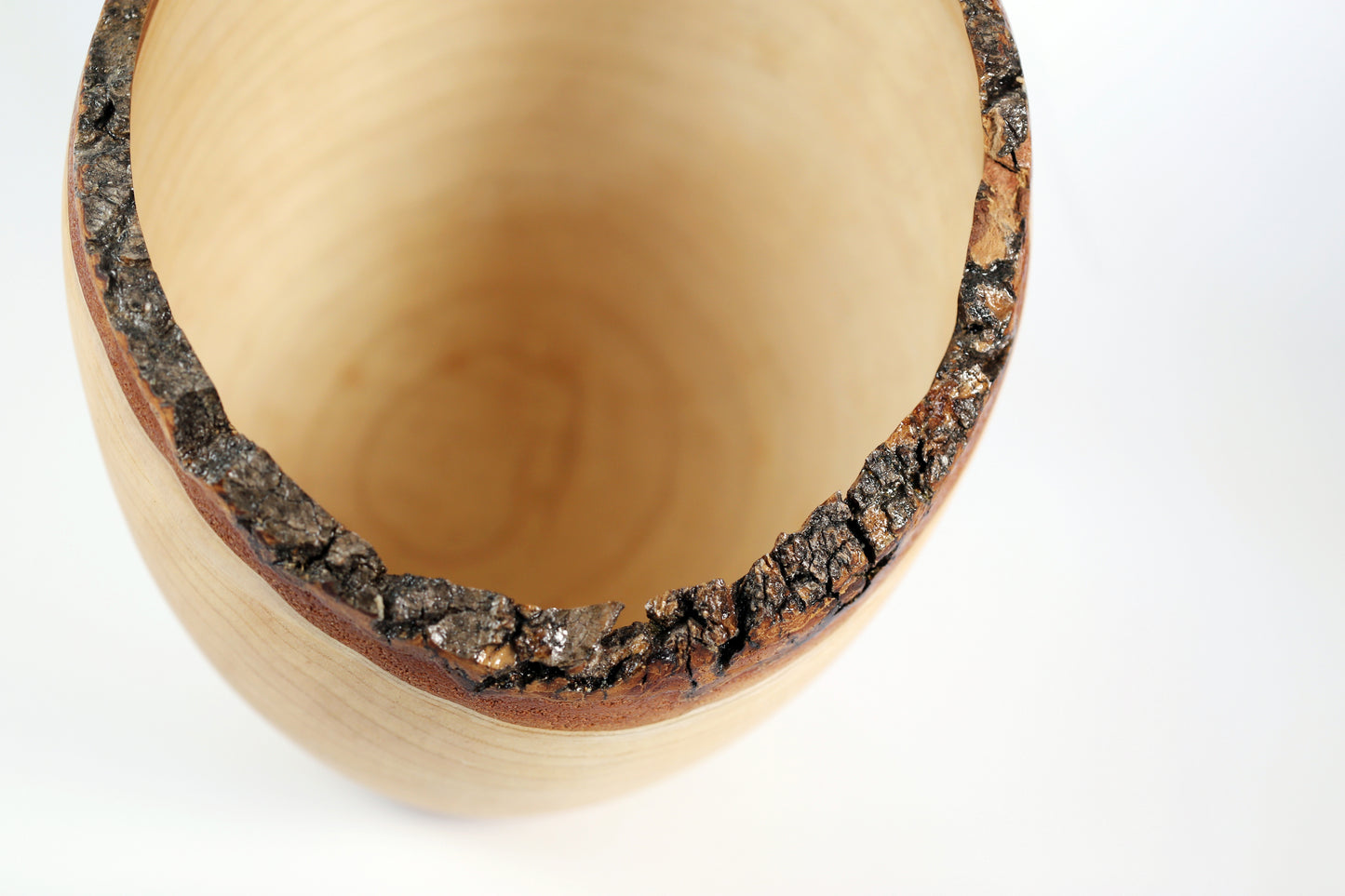 Live Edge Ash Vessel