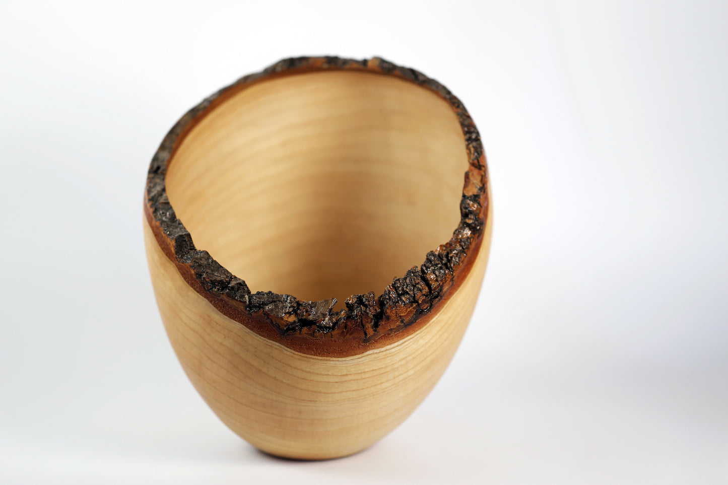 Live Edge Ash Vessel