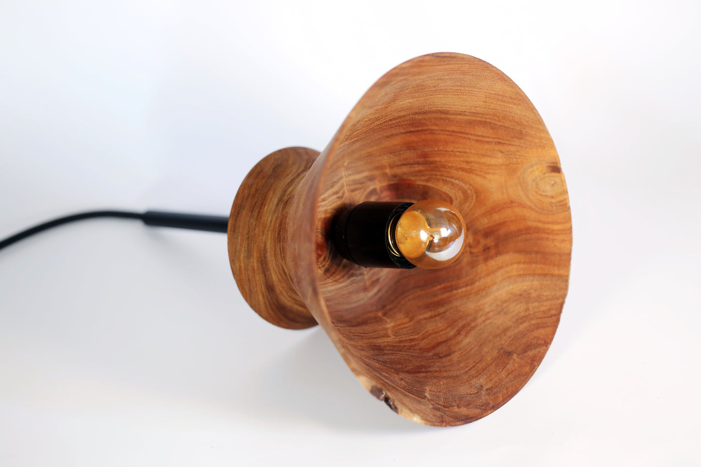 Live Edge Black Acacia Pendant Light