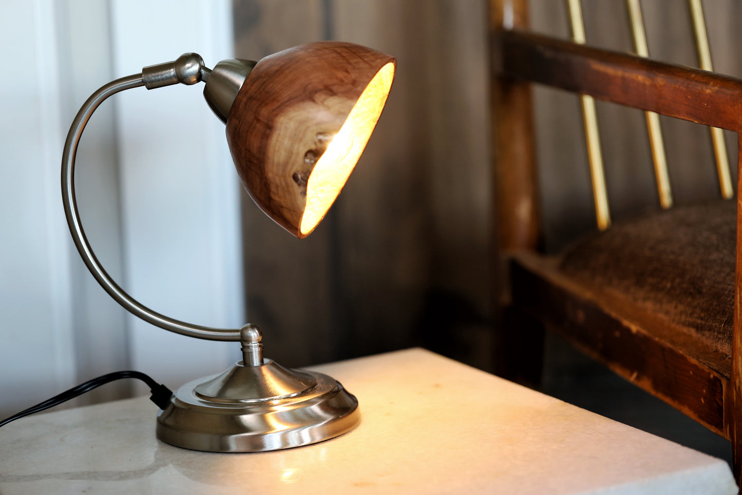 Redwood Burl Lamp - Mini