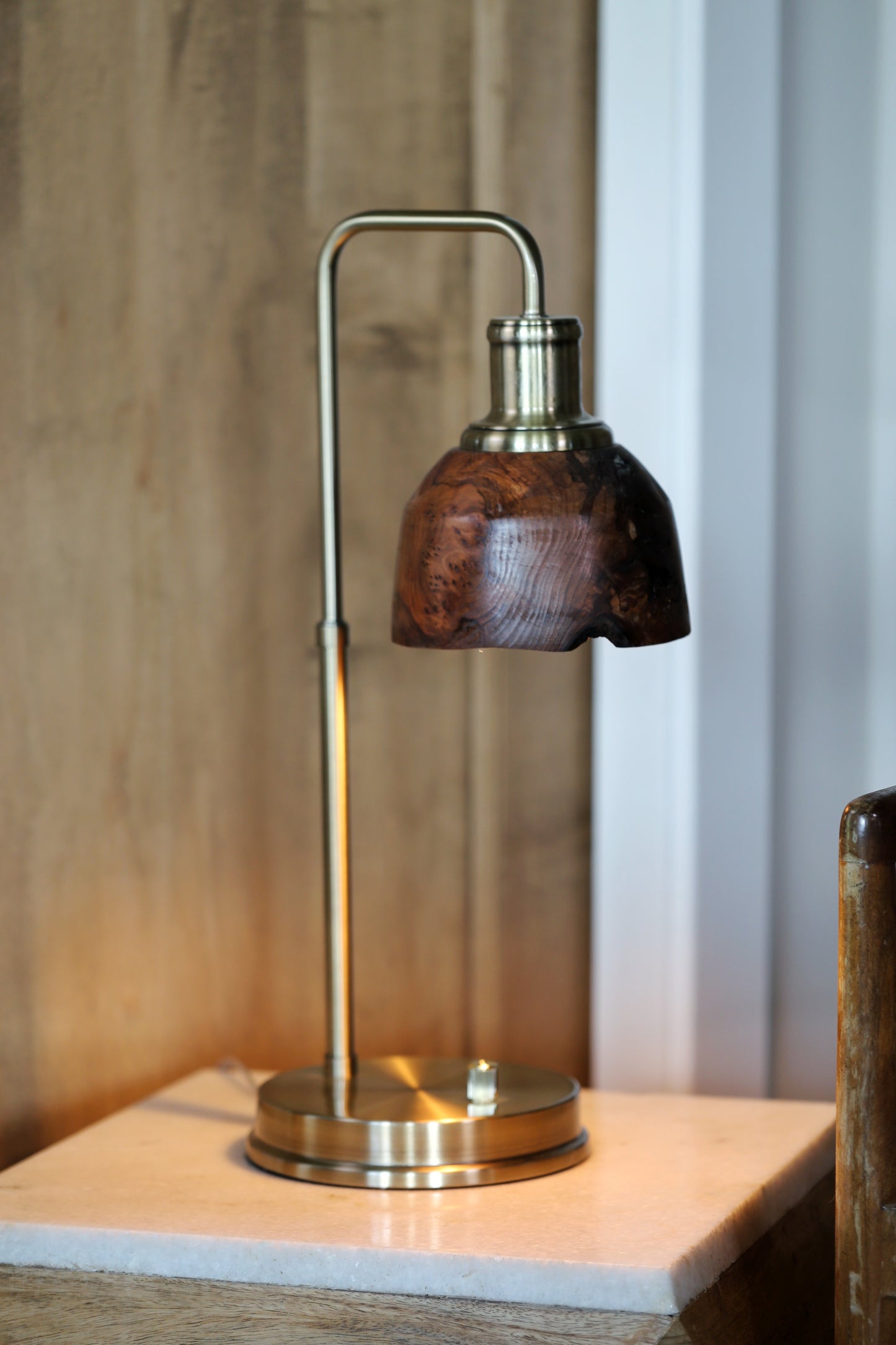 Redwood Burl Lamp