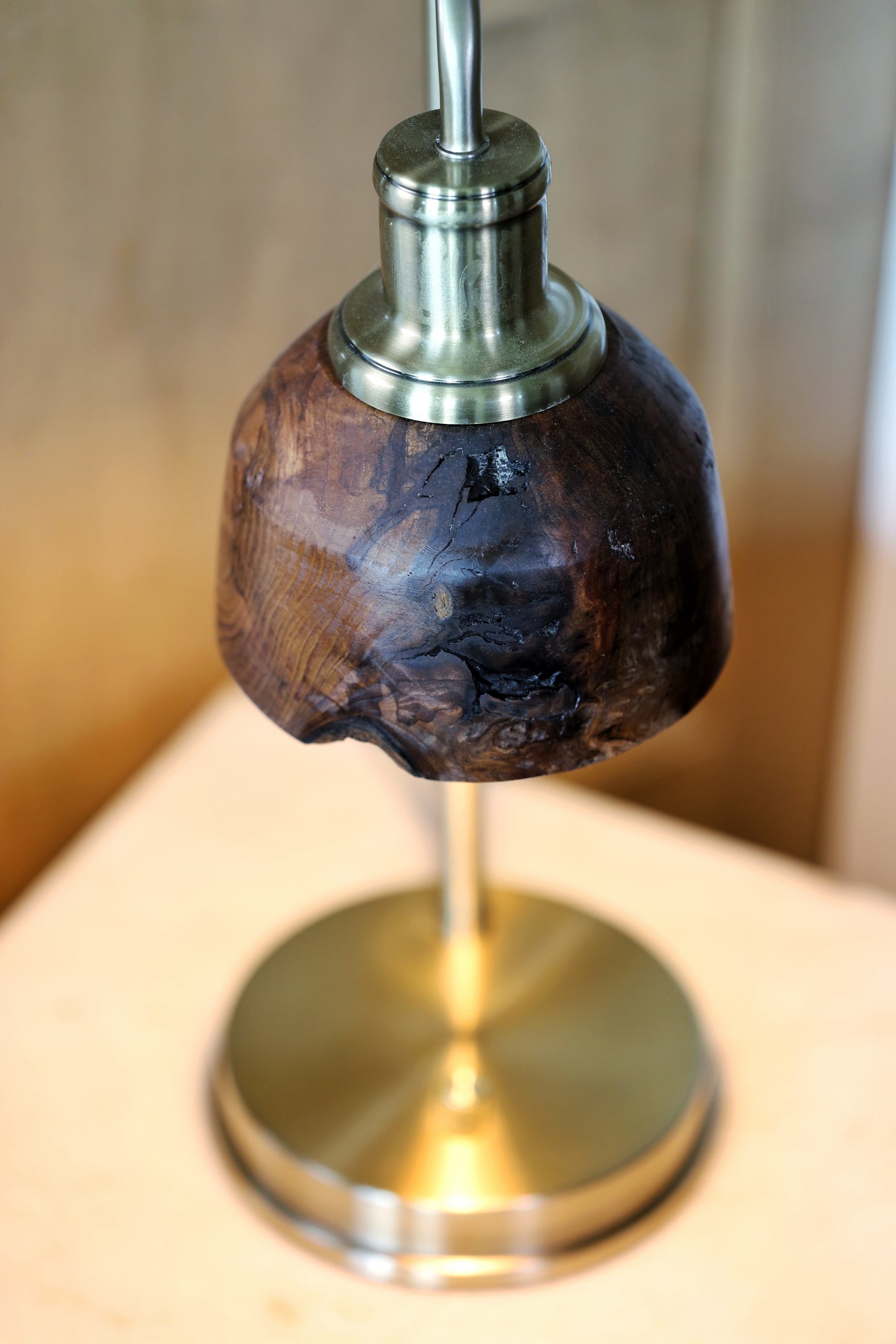 Redwood Burl Lamp