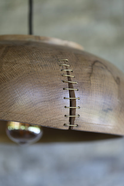 Stapled Pendant Light