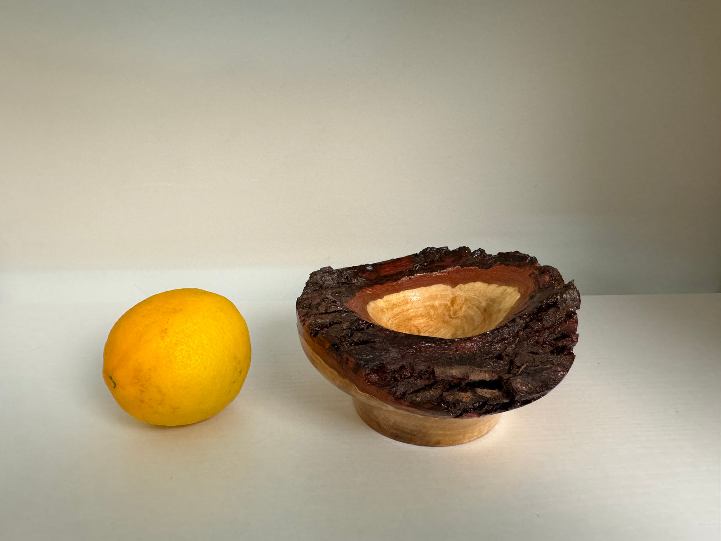 Black Acacia Bark Bowl
