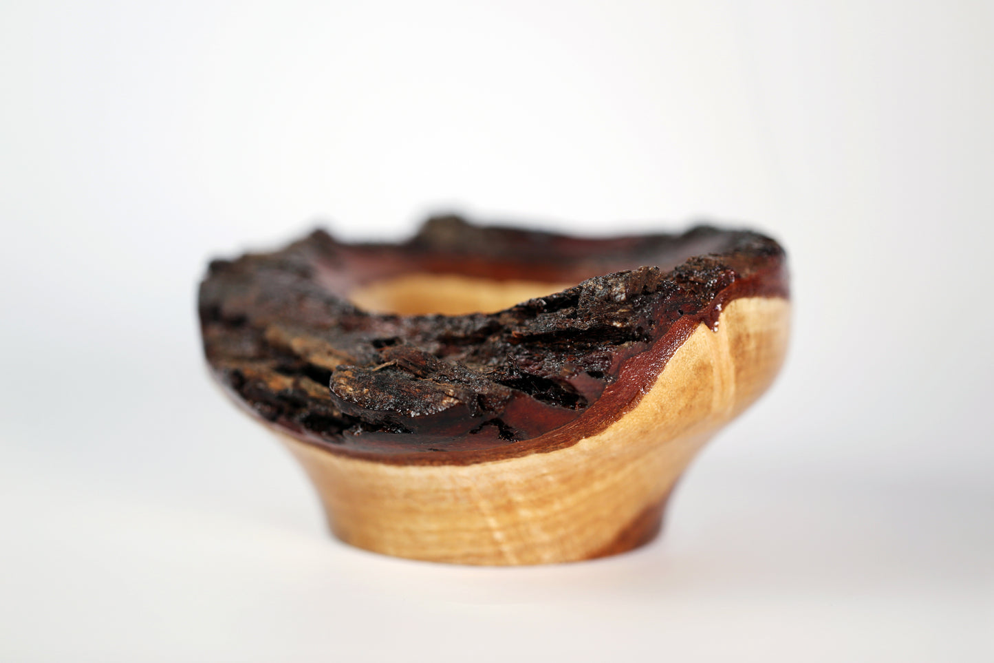 Black Acacia Bark Bowl