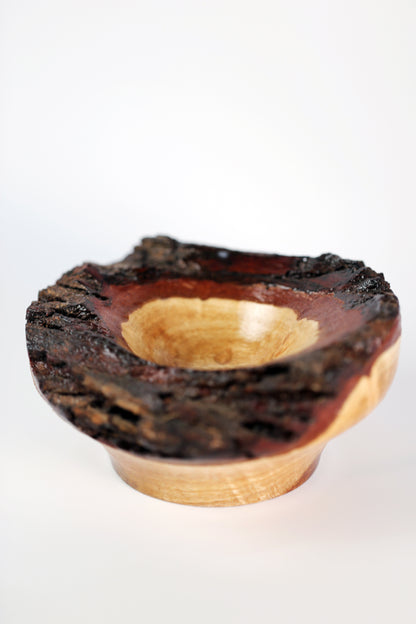 Black Acacia Bark Bowl